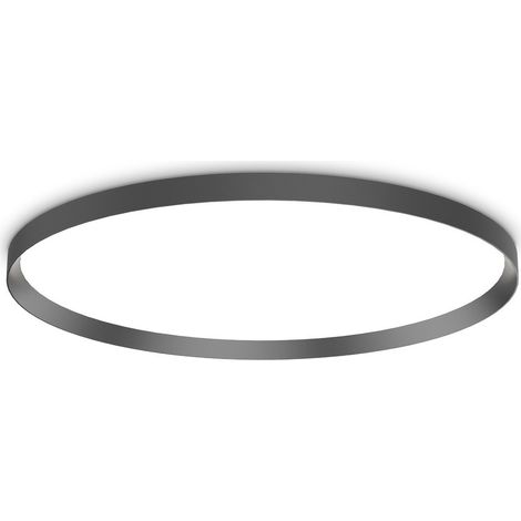 Ideal Lux FLY Semi-Encastré LED Intégré 90cm Noir, 4000K, IP40