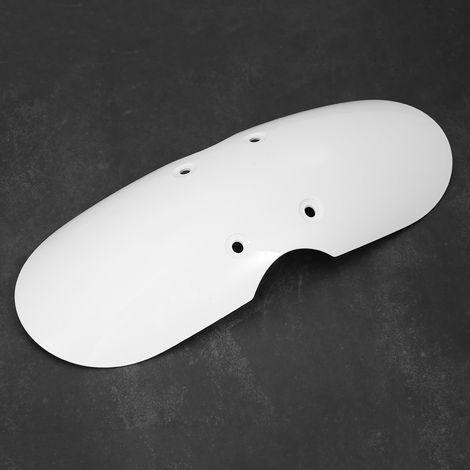 Garde-boue avant court pour moto Triumph Bonneville T100 2016 (Blanc) (1/5)