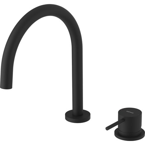 Mitigeur de lavabo 2 trous ULTRAMIX, noir mat