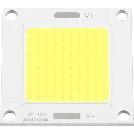 Panneau Lumineux LED - COB 50 W 12-14 V - Pour Projets Bricolage Aquarium Éclairage Décoratif - 1 Pièce (1/5)