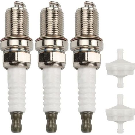 RC12YC Bougie d'allumage pour 491055 491055S 491055T 805015 72347 RC12YX 759-3336 pour pièces de Moteur MTD pour tondeuses à Gazon tracteurs de pelouse générateur Nettoyeur Haute Pression (1/5)