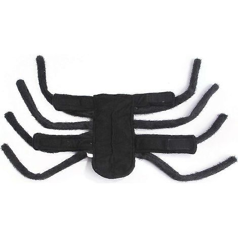 Halloween navidad regalos decoración mascota divertida araña pecho espalda perro pequeño transformación ropa (1/5)