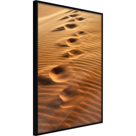Affiche Murale Encadrée "Lost Wanderer" 40 x 60 cm Noir