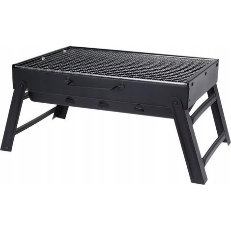 Parrilla plegable de acero para turismo, 49 cm (1/5)