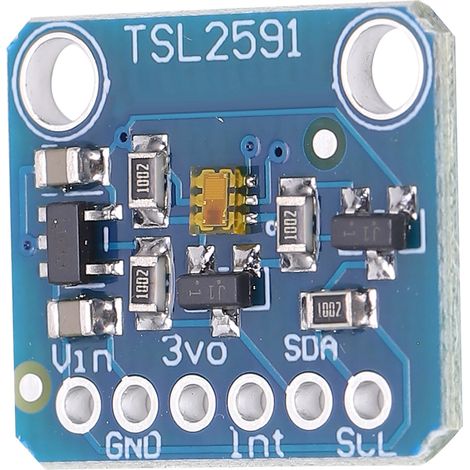 Capteur de lumière numérique à haute dynamique I2C avec diodes infrarouges et à spectre complet TSL2591 3,3‑5 V (1/5)