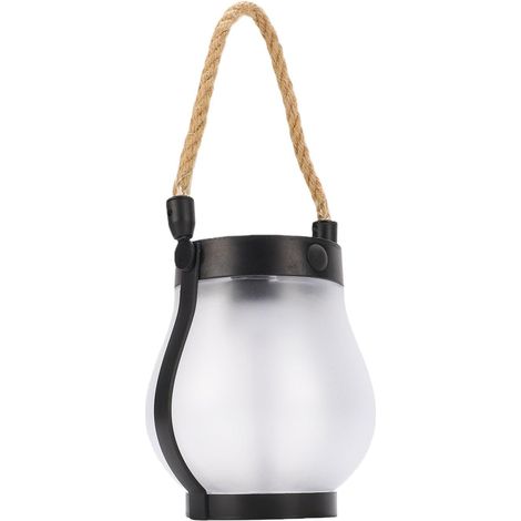 Solar Lantern with Flickering Flame, Outdoor Hanging (1/5)