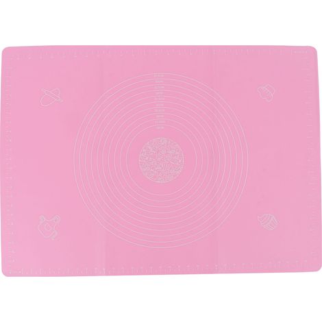 Tapis de pétrissage en silicone avec graduation, planche à découper, ustensile de cuisson antidérapant, tapis de four résistant à la chaleur (1/5)