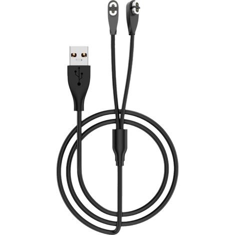 Cables de carga para auriculares de conducción ósea, 2 unidades, compatibles con Shukz OpenRun Pro/A5800/5803/5810/OpenRun Pro Mini/S710 OpenSwim Pro (USB-A). (1/5)