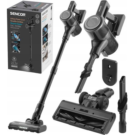 Aspiradora vertical inalámbrica Sencor 2 en 1 200W SVC 72 1 unidad. (1/5)