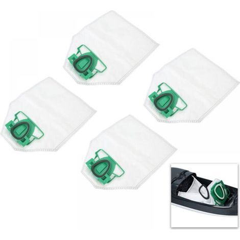 4 microfiber vacuum cleaner bags suitable for vacuum cleaner accessories dust bags dust collection bags (1/4)