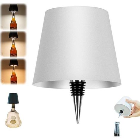 Lampe d'ambiance - Rechargeable - Tactile RVB - Éclairage 360° (1/4)