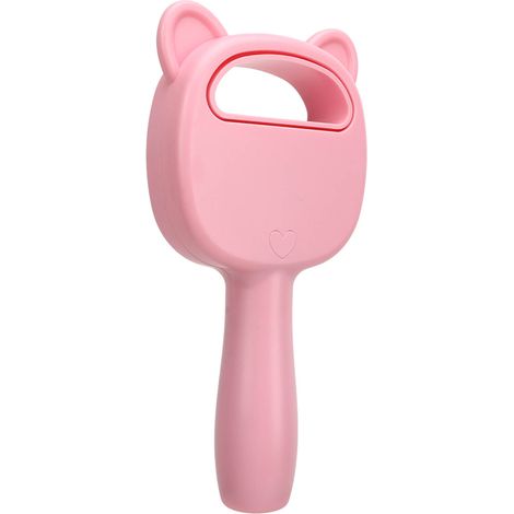 Ventilateur portable sans pales 2000 mAh rechargeable USB, sèche-cils à 3 vitesses pour extensions de cils rose (1/5)
