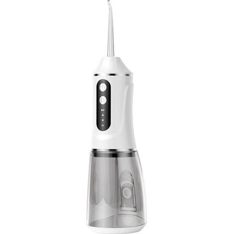 Jet Dentaire Hydropulseur Professionnel Water Flosser for Teeth, Hydropulseurs Et Irrigateurs Nettoyage Dents Jet D'eau, Dent Nettoyeur Pulseur Interdentaire Irrigateur Portable Détartreur (1/5)