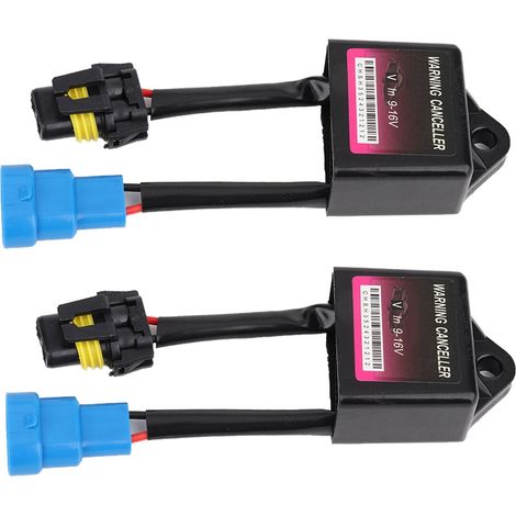 Kit Décodage C6 Anti-Scintillement Filtre Avertisseur Alarme Atténuateur Connecteur Faisceau de Câblage pour Prise (1/3)
