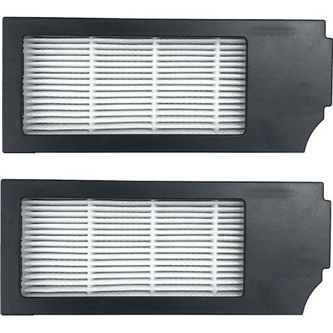 Juegos de filtros de repuesto compatibles con las aspiradoras robot Ecovacs Deebot X1 Plus/Turbo/Omni, T10 Omni/Plus y N20 Plus/Pro Plus, paquete de 2 unidades. (1/4)