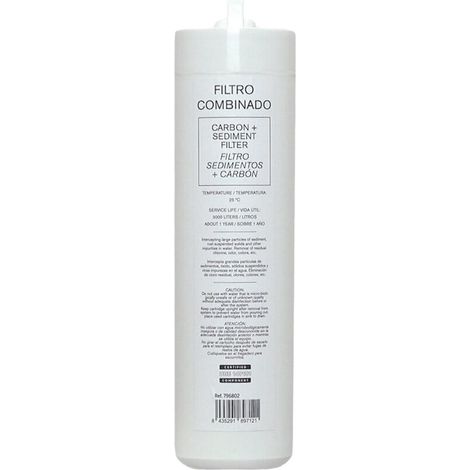 Cartouche Filtre Sédiment Et Charbon Actif Pour Distributeur D'eau Osmose (1/5)