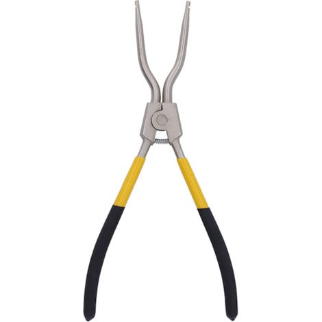Outil de démontage pour machine à laver PC - Pince à circlips à poignée jaune et noire de 28 cm-AquaForge