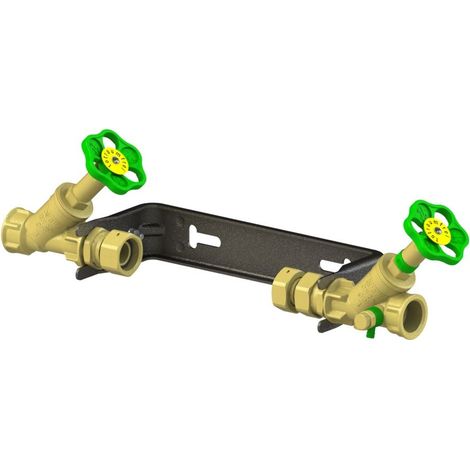 JS WZ-ENSEMBLE D'INSTALLATION BALANCE, QN 2,5 1"x1", SUPPORT:ACIER INOXYDABLE, RIGIDE (1/3)