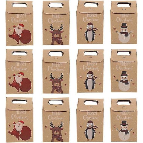 Pochette de rangement en papier kraft pour emballer un cadeau