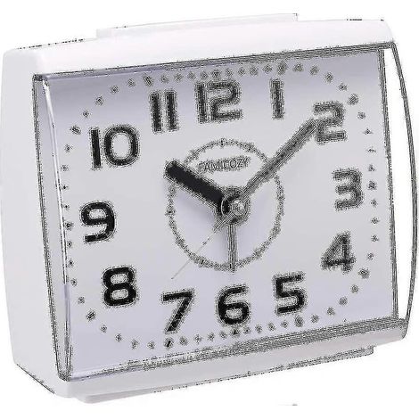 Réveil analogique 2024 pour seniors : silencieux (sans tic-tac), avec fonction snooze et rétroéclairage, volume de l’alarme augmentant progressivement, grands chiffres faciles à lire, fonctionne sur p (1/5)