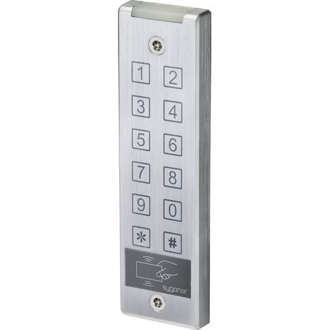 Sygonix SY-4777290 Code-Tastatur mit RFID Aufputz 12 V/DC, 24 V/DC IP65 mit Touchscreen (1/5)