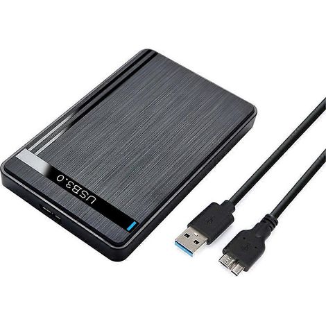 Boîtier pour disque dur SATA 2,5 pouces - Compatible USB 3.0 - Boîtier série SATA (1/5)