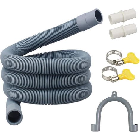 Flexible D'évacuation Universel, Rallonge Vidange Machine à Laver, Tuyau de Vidange pour Lave-Vaisselle (1/5)