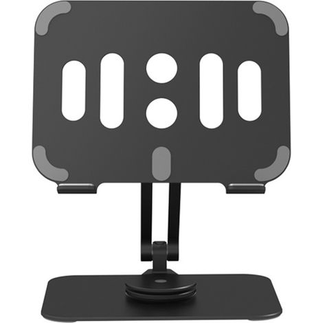 Support Écran - Aluminium - Rotation 360° - Réglable en Hauteur - Pour Bureau - 1 Pièce (1/5)