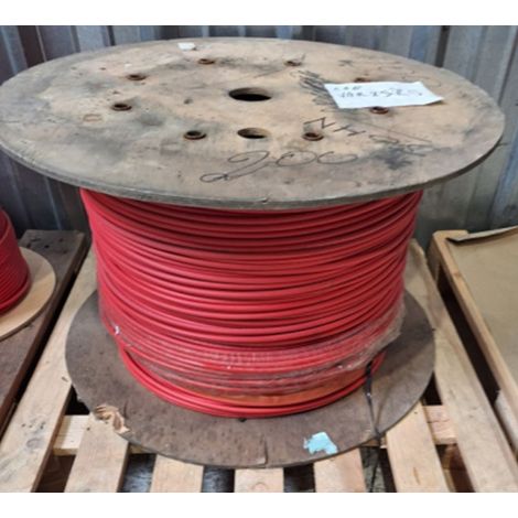Touret 500m de fil électrique FR-N07V-A-R 1x25 rouge (VAR25R5) (1/2)