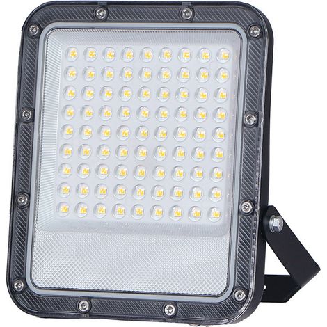 Proiettore LED 50W 7500lm 6500K 18,5x17cm Nero IP65 Serie Impulse