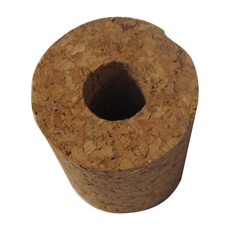 Bouchon Percé 33x30x25 D.13mm - Bouchonnerie Jocondi