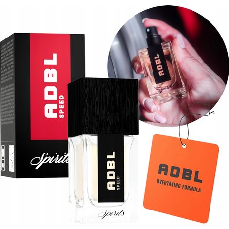 Perfume Adbl Spirits Speed + colgante de fragancia PARA coches (1/5)