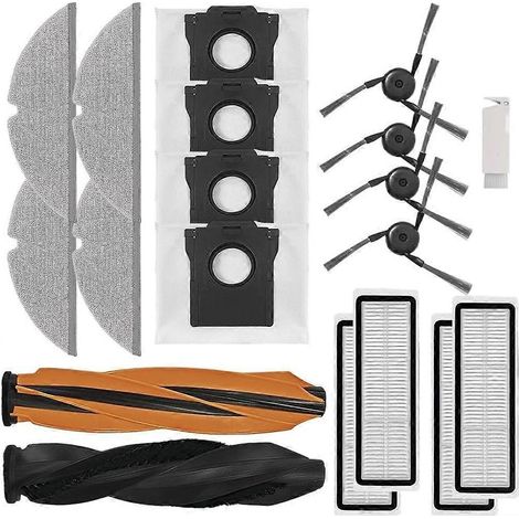 Pour Dreame D20 Plus Including Double Roller Brosse – Side Brosses – Filtres Wipes – Dust Bags (1/5)