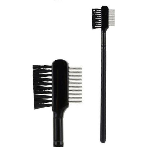 Fellpflegebürste für Haustiere, durchblutungsfördernder Massagekamm, ideal für Augenbrauen und Fell.