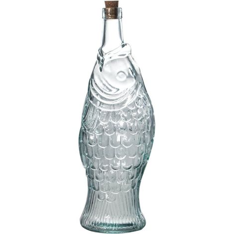 Table Passion - Bouteille Fish 1.1 l transparent