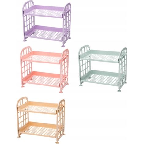 Questo set per riporre i cosmetici è pratico e realizzato in plastica ecologica.