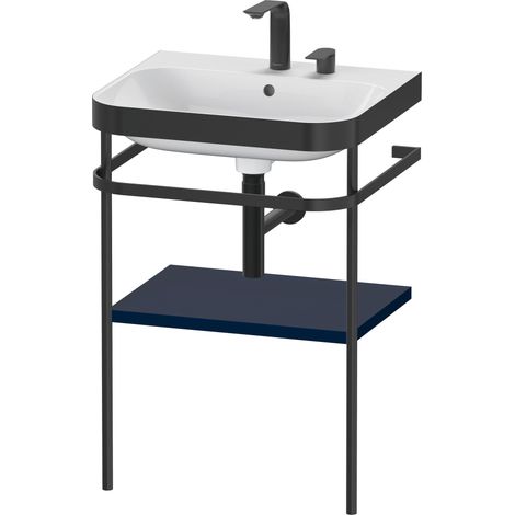 Duravit Happy D.2 Plus c-bonded Set avec console métallique,