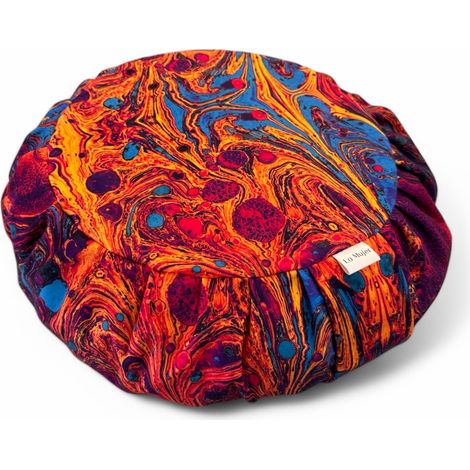 Cuscino da meditazione, zafu con grano saraceno - Magma (1/3)