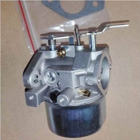 Carburateur Tecumseh 640349 640052 640054, type à chambre à flotteur, adapté aux moteurs Tecumseh, assure une alimentation en carburant stable. (1/3)