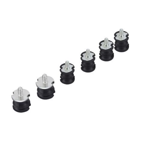 6X Pièces de Tronçonneuse Amortisseur AV Compatible avec Modèles Spécifiques -