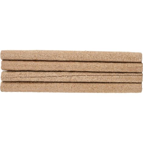 4 Couvres-perchoirs sablés beige 4 pièces de 19 cm, pour oiseaux - Flamingo (1/5)
