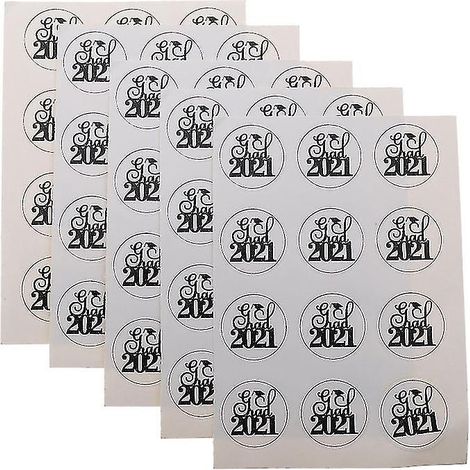 12 Blatt Geschenktütenaufkleber