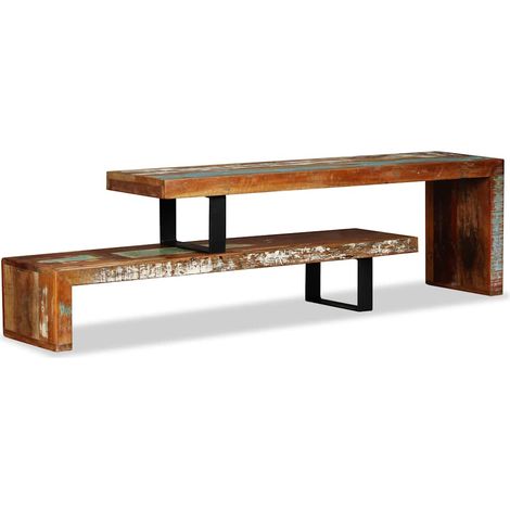 TV Stand Solid Reclaimed Wood vidaXL
