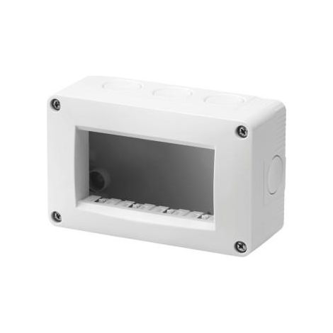 BOITERS PROTEGES 4P IP40 GRIS GEWISS GW16504