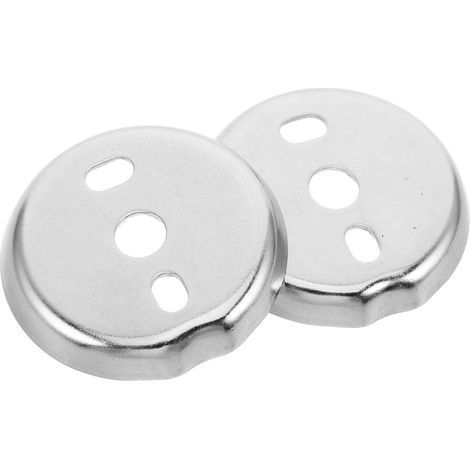 2 Pièces Kit de Fixation pour Porte-Serviettes de Salle de Bain en Acier Inoxydable Argenté, Résistant la Rouille Installation Rapide, Support Mural Minimaliste pour Serviettes (1/5)