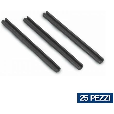 SPINA ELASTICA UNI 6873 CONFEZIONE 25 PEZZI D. 4 MM 5 CM (17709/25) (1/2)