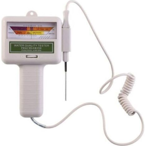 Digitales pH-Meter, tragbares professionelles pH-Testgerät, digitales Testgerät zur Messung des pH-Werts von Flüssigkeiten, Chlormessgerät für Schwimmbäder und Spas.