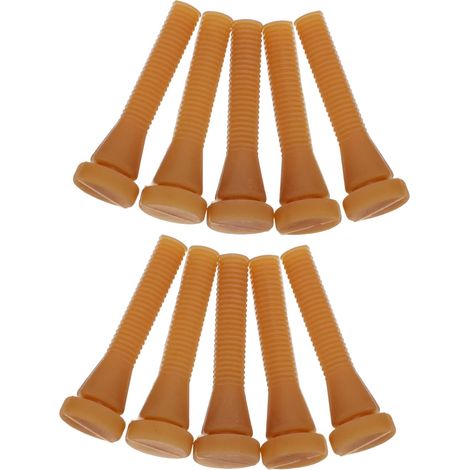 50pcs Tiges D'épilation en Caoutchouc Accessoire pour Épilateur à Fente Épilation Rapide Stable pour Poules Canards et Oies (1/5)