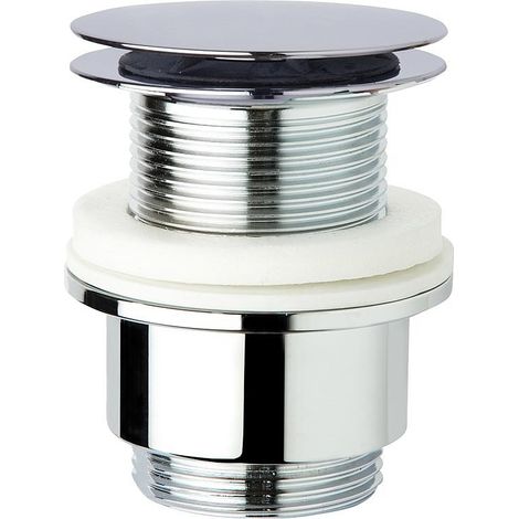 Bonde klicker sans trop-plein DN 32 (11/4'") , avec plaque de couvrement 63 mm
