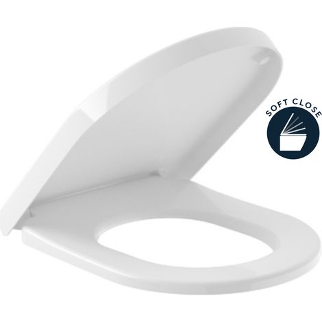 Villeroy & Boch Avento asiento de inodoro, cierre rápido, (1/4)